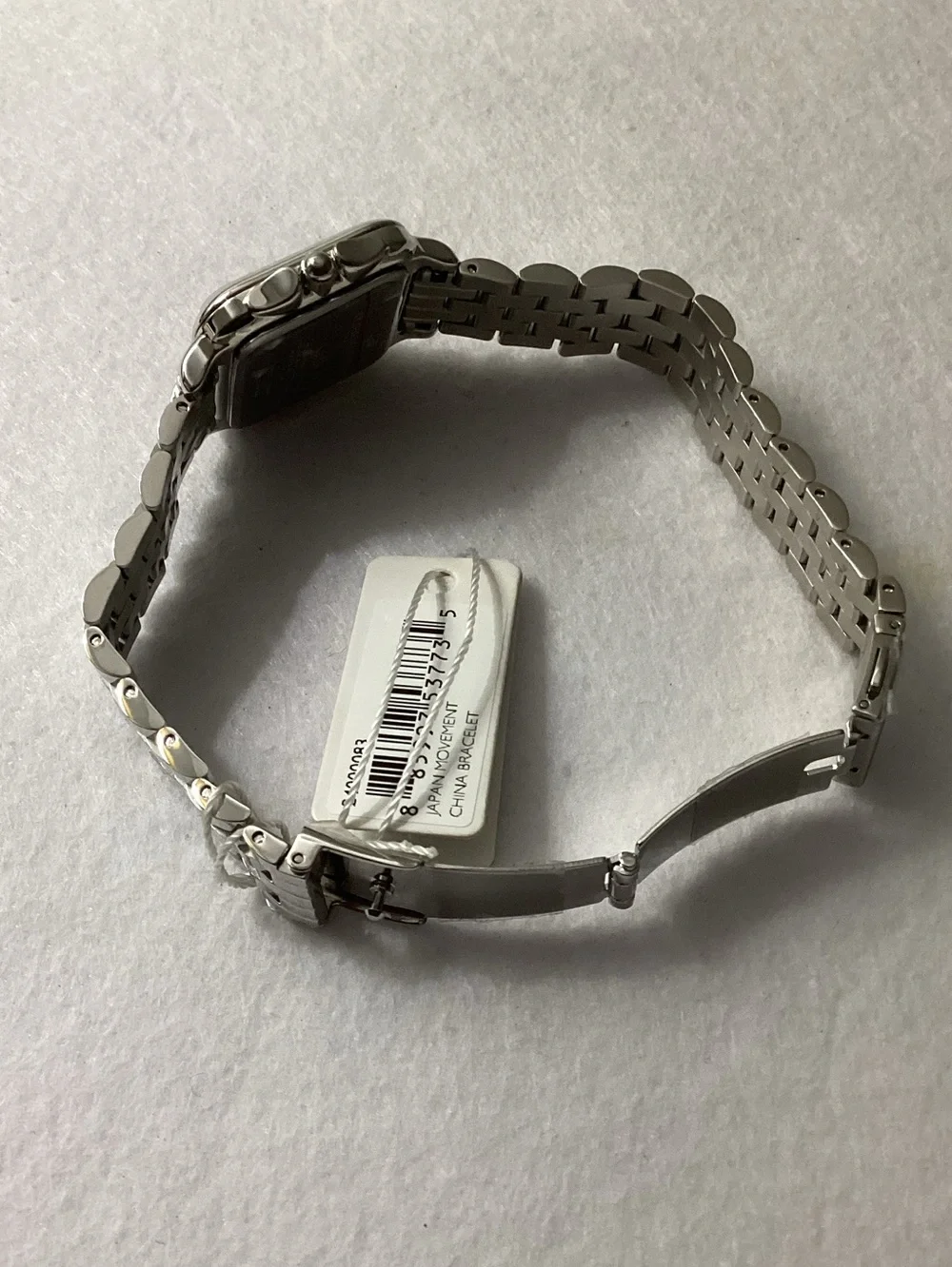 Olivia Burton London Grosvenor Silver Stainless Steel Watch 28mm